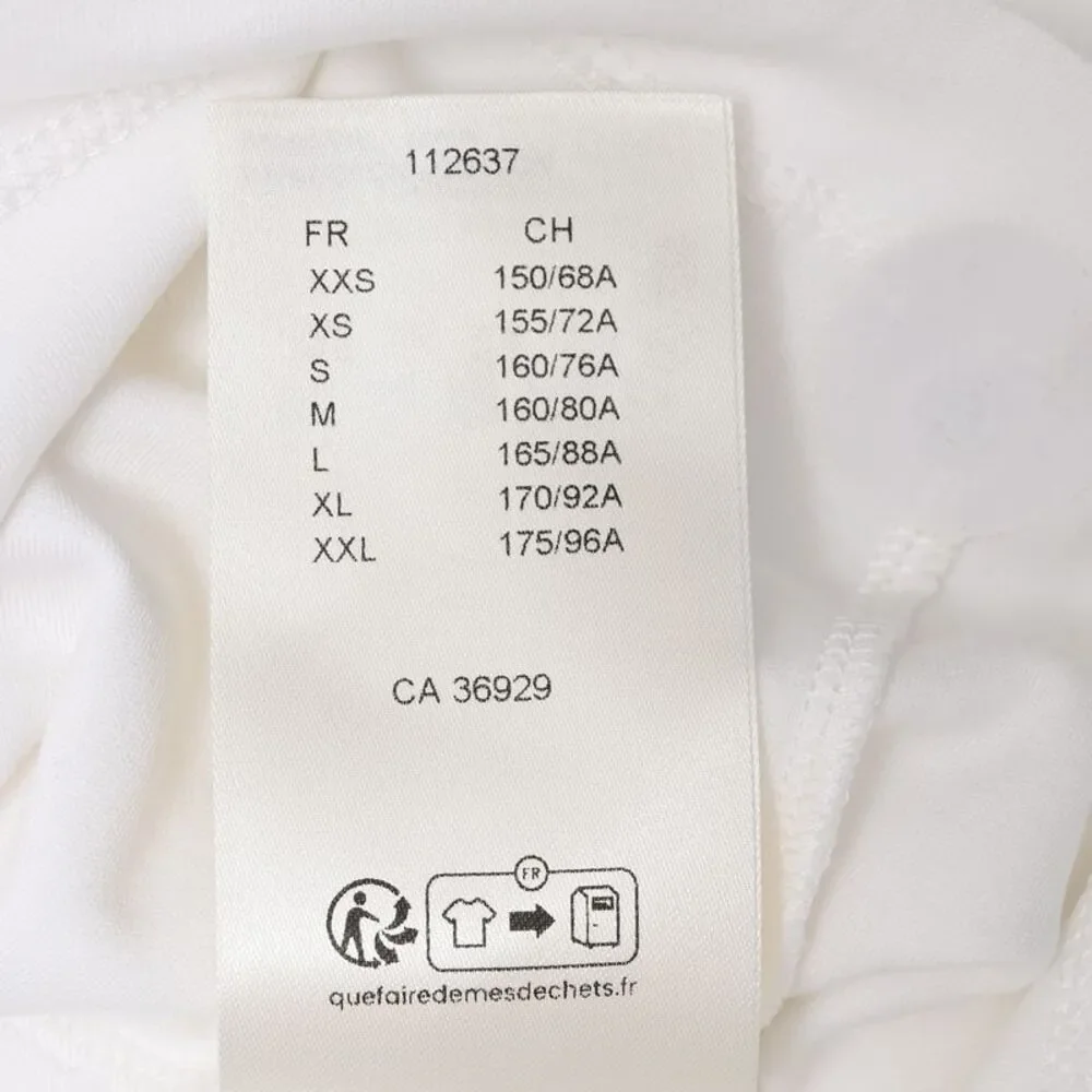 Louis Vuitton Logo Stamp Crop Top in White Cotton